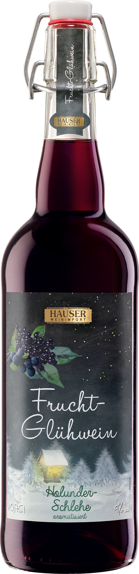 Fruchtglühwein Holunder- Schlehe